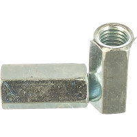 Гайка соединительная DIN6334 оцинкованная М12 2 шт, пакет Zitar 112280