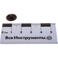 Заглушка №2 Tech-Krep/Zitar темно-коричневая 15 шт - пакет 106206