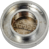 Зеркалодержатель d28мм пласт. хром 4 шт - пакет Zitar 127534