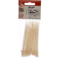 Хомут-стяжка Tech-Krep/Zitar 3,0х100 белый нейлон 100шт - пакет накл. 135145