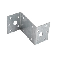 Крепежный Z-образный уголок Tech-Krep оцинкованный 45х90х45х65х2,0 мм - накл. 124398