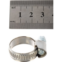 Обжимной хомут из нержавеющей стали Tech-Krep 12х22 2шт - ярлык 104043