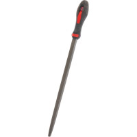 Квадратный напильник с ручкой PVC (300 мм, насечка №1 грубая) BAUM 3731300