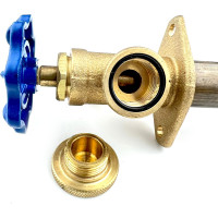 Морозоустойчивый фасадный кран с вентилем Профитт 240 мм 1435490