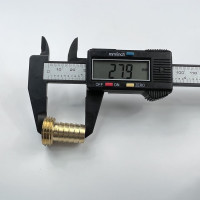 Штуцер латунный наружная резьба 1/2" х 12мм Профитт 2101564