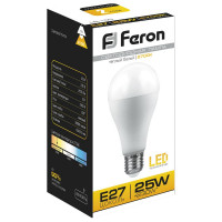 Светодиодная лампа FERON 25W 230V E27 2700K, LB-100 25790