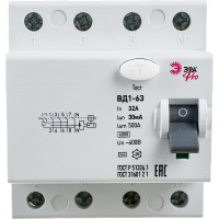 УЗО ЭРА NO-902-40 ВД1-63 3P+N 32А 30мА Б0031885