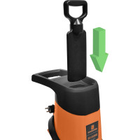 Садовый электрический измельчитель CARVER SH 2400E 01.005.00010
