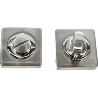 Завертка к ручкам (никель матовый/никель блестящий) PUERTO BK AL 02 SN/NP