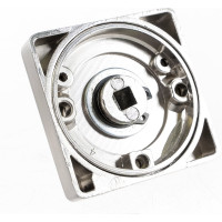 Завертка к ручкам (никель матовый/никель блестящий) PUERTO BK AL 02 SN/NP