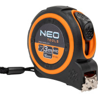 Рулетка NEO Tools двухкомпонентный корпус стальная лента 3 м x 19 мм магнит 67-183