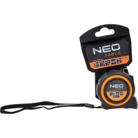 Рулетка NEO Tools двухкомпонентный корпус стальная лента 3 м x 19 мм магнит 67-183
