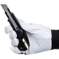 Нож с отламывающимся лезвием, 18 мм, фиксатор Top Tools 17B328