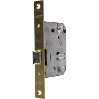 Сантехническая защелка Ренц с корпусом, латунь блестящая INLB 2070 B