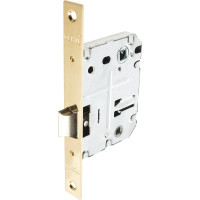 Сантехническая защелка Ренц с корпусом, латунь блестящая INLB 2070 B