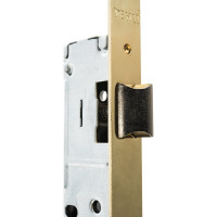 Сантехническая защелка Ренц с корпусом, латунь блестящая INLB 2070 B