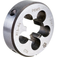 Плашка ООО "ТМТ ГРУПП" М22х1.5 Р6М5 6g 137182