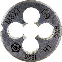 Плашка ООО "ТМТ ГРУПП" М8х1 9ХС лев. 143495