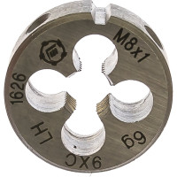 Плашка ООО "ТМТ ГРУПП" М8х1 9ХС лев. 143495