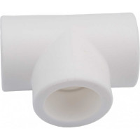 Тройник PRO AQUA PP-R белый 25шт, 25 мм PA14010Pb