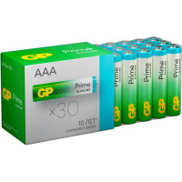 Алкалиновые мизинчиковые батарейки GP АAА Prime Alkaline, набор 30 шт. 19726