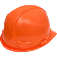 Каска Uvex Супер Босс, Pe, пластиковое оголовье, оранжевая 9752220