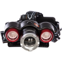Налобный фонарь Следопыт Смит, 3L zoom, аккум, 220B+12B PF-PFL-HL29