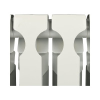 Алюминиевый радиатор ROMMER Optima 500 12 секций RAL9016 89560