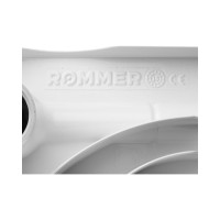 Биметаллический радиатор ROMMER Optima BM 500 10 секций RAL9016 89573