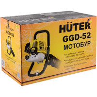 Мотобур Huter GGD-52 70/13/1