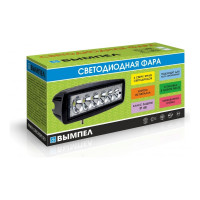 Светодиодная фара Вымпел WL-118BF, ближний свет, мет. корп. 6 диодов 5179