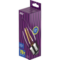 Светодиодная лампа REV FILAMENT свеча, C37, E27, 7W, 2700K, DECO Premium 32425 6