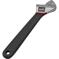 Разводной ключ 300 мм, обрезиненная рукоятка РемоКолор 43-1-330