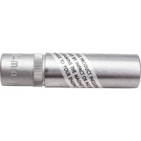 Головка свечная магнитная тонкостенная 12 гранная, 3/8", 14 мм, 70 мм FORCE 807314MTH