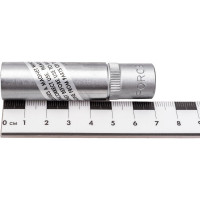 Головка свечная магнитная тонкостенная 12 гранная, 3/8", 14 мм, 70 мм FORCE 807314MTH