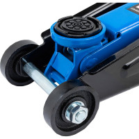 Подкатной гидравлический домкрат с вращающейся ручкой 3т, узкая база Forsage F-T83003C(4084)