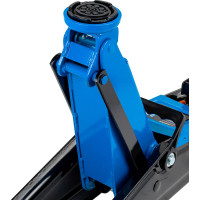 Подкатной гидравлический домкрат с вращающейся ручкой 3т, узкая база Forsage F-T83003C(4084)