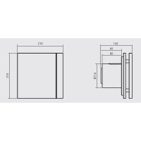 Вентилятор Soler&Palau SILENT-200 CZ RED DESIGN-4C RE 03-0103-146