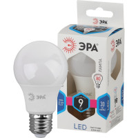 Светодиодная лампа ЭРА LED A60-9W-840-E27, груша, нейтральный Б0032247