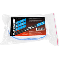 Буксировочный трос 6 т*5 м - лента с 2 крюками в пакете ZIP LOCK AUTOVIRAZH AV-600032