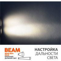 Фонарь ЯРКИЙ ЛУЧ YLP PANDA 3 ACCU налобный CREE XP-G3+XP-L HI max.1100лм, акк. 2600mAh с встр. ЗУ 4606400002352