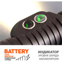 Фонарь ЯРКИЙ ЛУЧ YLP PANDA 3 ACCU налобный CREE XP-G3+XP-L HI max.1100лм, акк. 2600mAh с встр. ЗУ 4606400002352