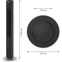 Колонный вентилятор Stadler Form Peter black P-013