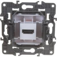 Розетка HDMI ЭРА 14-3114-01 IP20, Elegance, белый Б0034332