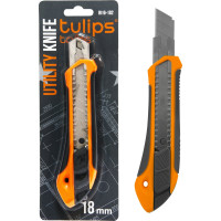Нож с сегментированным лезвием Tulips tools 18 мм IR16-182