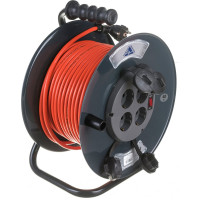 Удлинитель Партнер-Электро ProfiLine 4гн. с/з ПВС 3х1,5 16A 40м IP 44 UP116C-440GR