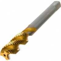 Метчик M10x1,25 HSS M2 TiN спиральный ПрофОснастка №434 арт. 50221034