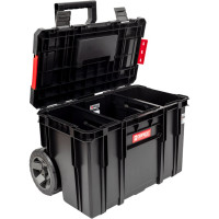 Ящик для инструментов на колесах с телескопической ручкой QBRICK SYSTEM Two Cart Plus Vario 2631-61