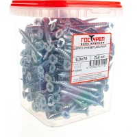 Саморез ГОСКРЕП ШУЦ 6,0х70 250 шт., б.пл.конт. 1500 мл 1-0031350
