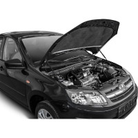 Газовые упоры капота АвтоУпор для Lada Granta 2011-2018/Kalina II 2013-2018, 2 шт ULAKAL/GRA012
